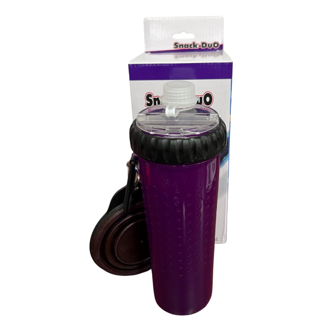 BEBEDERO DE MASCOTA PORTÁTIL 2EN1